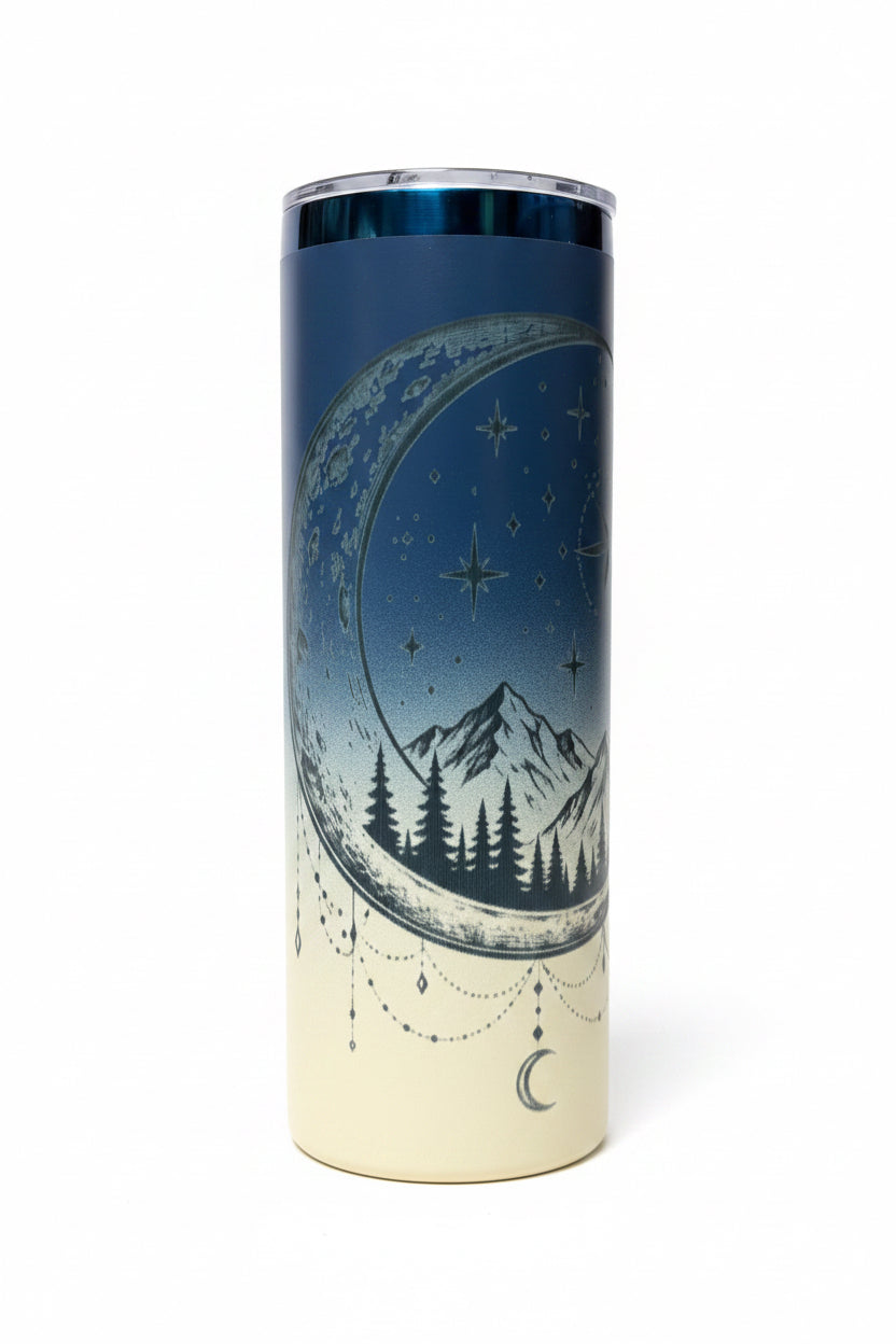 Moon and Mountains