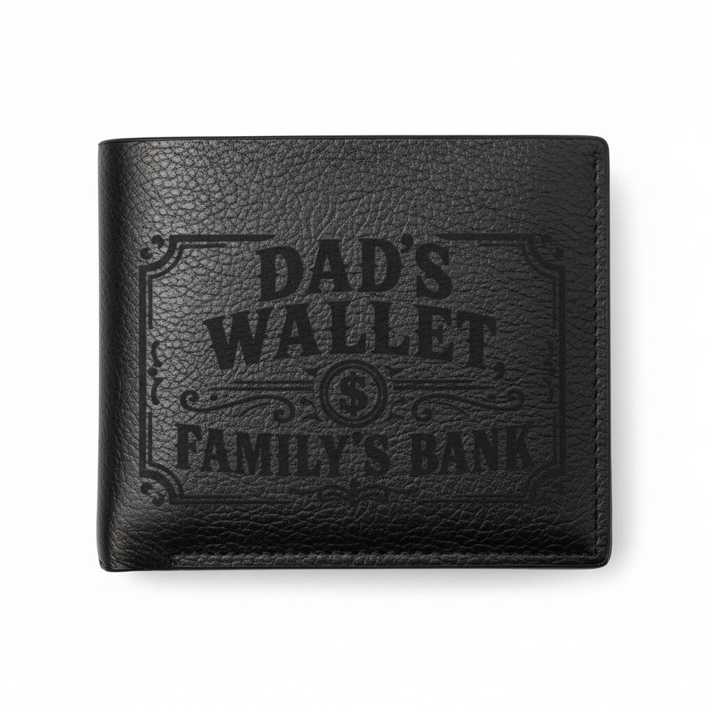 Dads Wallet Family Bank